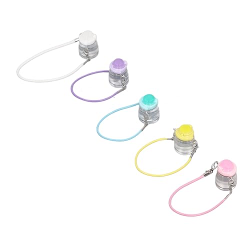 Hamwesh Miniaturwasserflasche, Hohe Zähigkeitsharz mit Hängenden Seilen für Puppenhauszubehör Miniaturhauszubehör Hamwesh Miniaturwasserflasche, Hohe Zähigkeitsharz mit Hängenden Seilen für Puppenhauszubehör Miniaturhauszubehör von Hamwesh