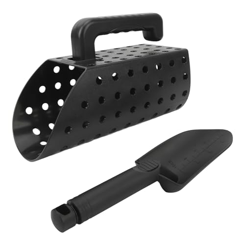 Hamwesh Sandschaufel für Metallerkennung, Haltbarer Abs -Kunststoff -Sand Sifter mit Ergonomisch von Hamwesh