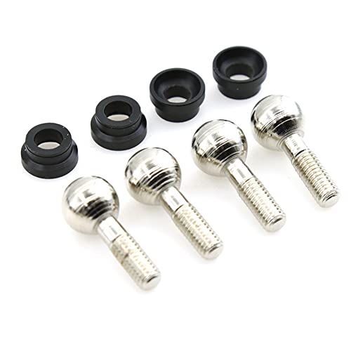 Hanabitx 4 Set Pivot Balls and Bushings 4933 for E- E- T- Summit RC Car Ersatzteile Zubehör von Hanabitx