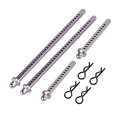 Hanabitx Metal Extended Body Posts Mount Shell Column for 1/10 RC Crawler Car Axial SCX10 SCX10 II 90046 90047 Upgrade Parts Hanabitx Metal Extended Body Posts Mount Shell Column for 1/10 RC Crawler Car Axial SCX10 SCX10 II 90046 90047 Upgrade Parts von Hanabitx