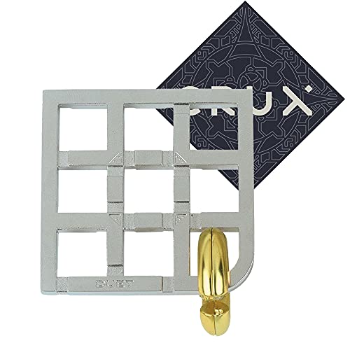 Hanayama Cast Duet Puzzle - Level 5 von 6 - sehr schwer - inkl. Crux Aufkleber Hanayama Cast Duet Puzzle - Level 5 von 6 - sehr schwer - inkl. Crux Aufkleber von Hanayama and Crux Puzzles