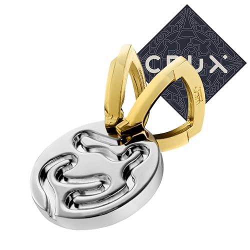 Hanayama Cast Jam Puzzle - Level 3 of 6 - Mid Level Difficultly Puzzle - Inklusive Crux Aufkleber von Hanayama and Crux
