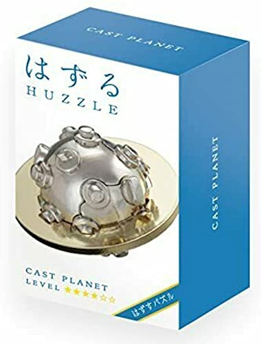 Hanayama and Crux Cast Planet Puzzle - Level 4 of 6 - Fairly Hard - Inklusive Crux Aufkleber von Hanayama and Crux