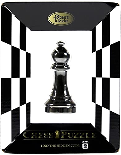 Hanayama Cast Chess Black Bishop (Läufer) von Hanayama