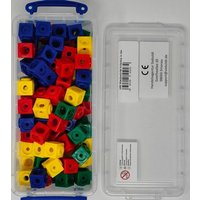 100 Steckwürfel 4- farbig 1,7cm in der Box 100 Steckwürfel 4- farbig 1,7cm in der Box von Handelsagentur Sieboldt