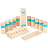 Wikingerschach "Kubb", 22-teilig von Handelshaus Legler OHG
