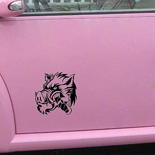Stukk Stickers Wütender Wildschwein mit Zigarre Fun Fenster Autoaufkleber Vinylaufkleber 17,2 cm x 17,8 cm - schwarz Stukk Stickers Wütender Wildschwein mit Zigarre Fun Fenster Autoaufkleber Vinylaufkleber 17,2 cm x 17,8 cm - schwarz von Handmade By Stukk