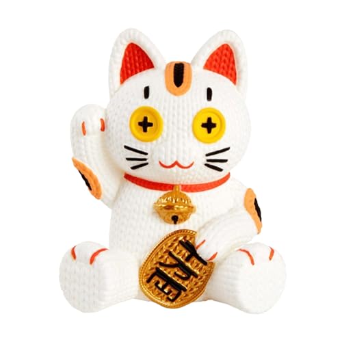 Handmade by Robots Knit Series Maneki-Neko Money Cat 12,7 cm Vinyl-Figur Handmade by Robots Knit Series Maneki-Neko Money Cat 12,7 cm Vinyl-Figur von Handmade by Robots