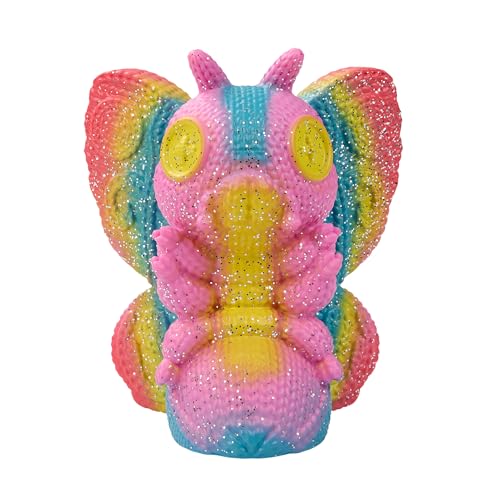 Handmade by Robots - Toho - Mothra #343 (Sofubi Spray Glitter) von Handmade by Robots