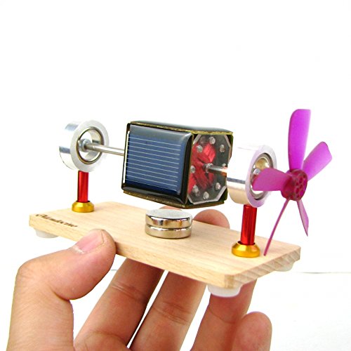 HandsMagic Lichtmotor Mendocino Motor mit Propeller Solar Spielzeug Wissenschaft pädagogisches Spielzeug von HandsMagic