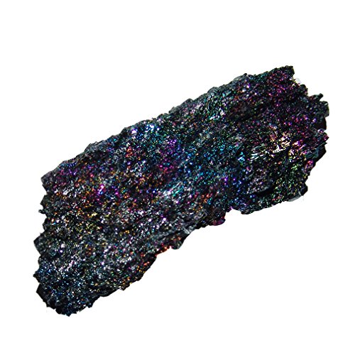 Janni-Shop-Mineralien Siliziumkarbid Drusenstück Sammlerstück schillerndes Farbspiel ca. 60-80 mm Janni-Shop-Mineralien Siliziumkarbid Drusenstück Sammlerstück schillerndes Farbspiel ca. 60-80 mm von Handsomemen