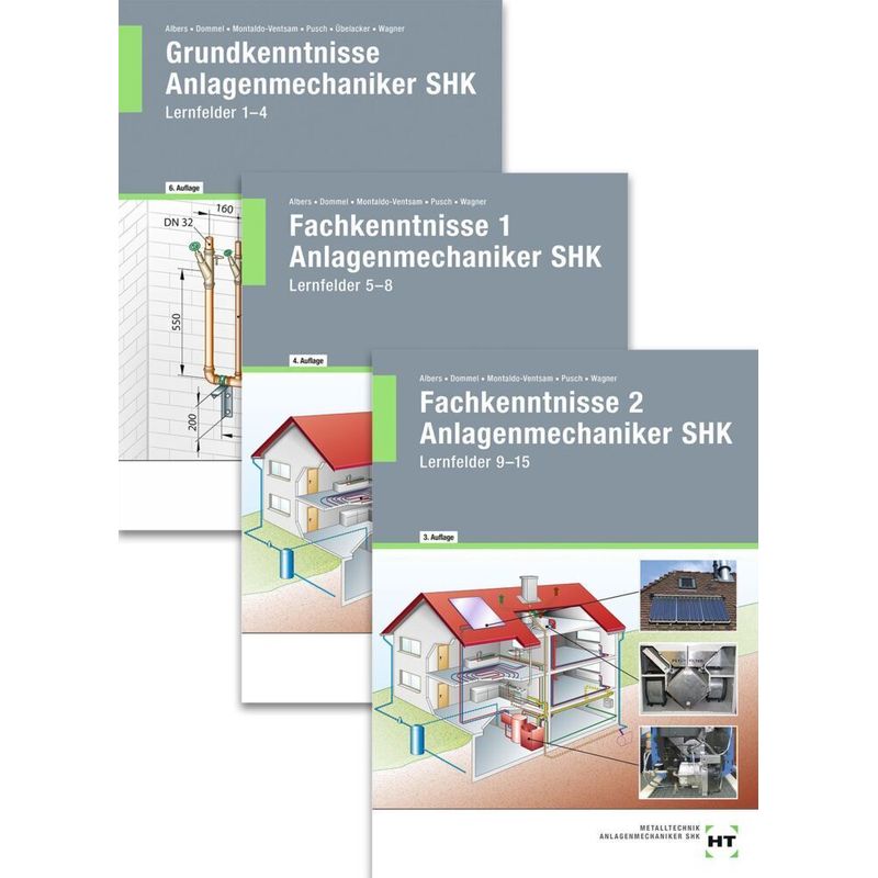 Anlagenmechaniker SHK / Das Gesellenstück - Anlagenmechaniker SHK, 3 Bde. von Handwerk und Technik
