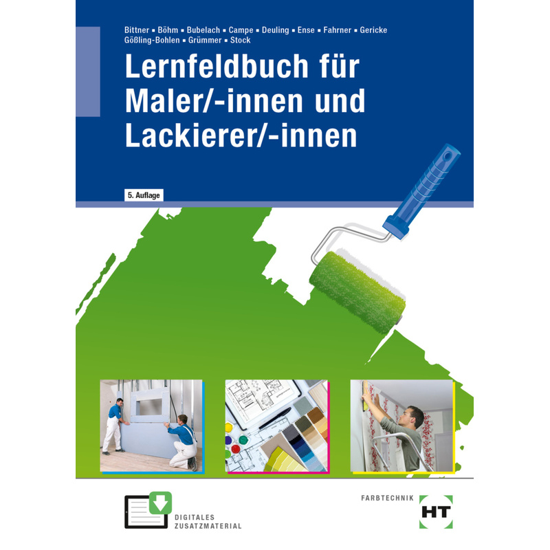 Lernfeldbuch für Maler/-innen und Lackierer/-innen von Handwerk und Technik