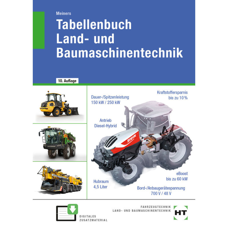 eBook inside: Buch und eBook Tabellenbuch Land- und Baumaschinentechnik, m. 1 Buch, m. 1 Online-Zugang von Handwerk und Technik