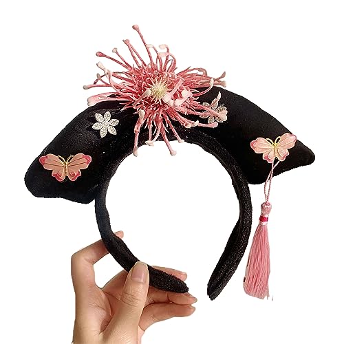 Chinesische Prinzessinnen-Haarreif, traditionelles Kostüm, Kopfbedeckung für Mädchen und Frauen, chinesischer Kopfschmuck für Cosplay Chinesische Prinzessinnen-Haarreif, traditionelles Kostüm, Kopfbedeckung für Mädchen und Frauen, chinesischer Kopfschmuck für Cosplay von Hangsu