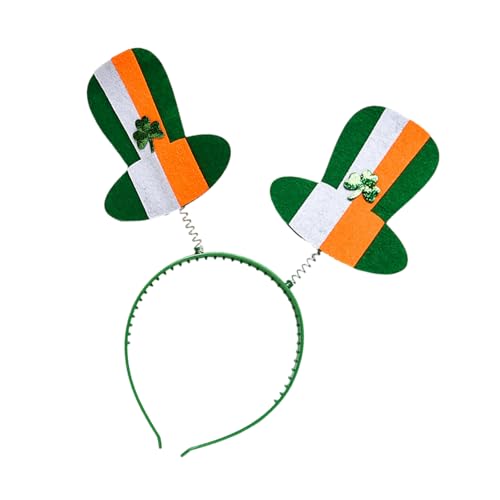 Stpatricks Day Hair Bands Irish Festival Kostüm Accessoire Hairhoop Für Frauen Und Kinder Holiday Celebrations Party Irish Festival Hair Accessoire von Hangsu