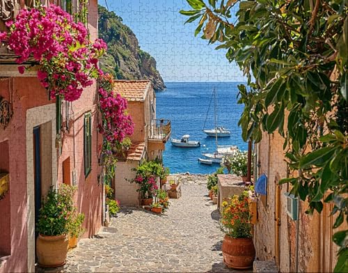 Puzzle 100 Teile Erwachsene Warmes Zuhause 28x40cm Puzzles für Erwachsene Lernspiel Herausforderungsspielzeug 100 Teilige Spiel Puzzlematte Anlage, Boot Puzzlematte, Geschenk Z-5 von Hanjunng