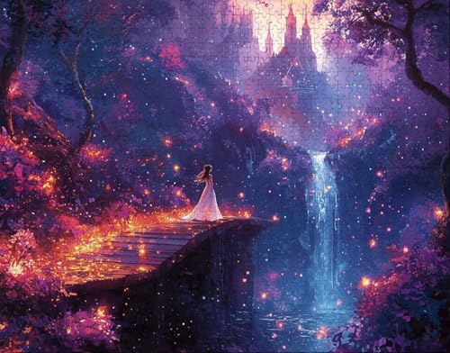 Puzzle 100 Teile Erwachsene Warmes Zuhause 28x40cm Puzzles für Erwachsene Lernspiel Herausforderungsspielzeug 100 Teilige Spiel Puzzlematte Traum, MäDchen Puzzlematte, Geschenk J-8 von Hanjunng