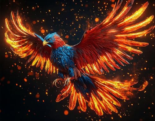 Puzzle 100 Teile Erwachsene Warmes Zuhause 28x40cm für Erwachsene Lernspiel Herausforderungsspielzeug 100 Teilige Puzzle Tier, PhöNix, Puzzlespiel-Geschenk Z-0 von Hanjunng