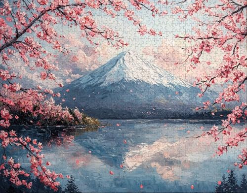 Puzzle 100 Teile Erwachsene Zuhause 28x40cm Puzzles für Erwachsene Lernspiel Herausforderungsspielzeug 100 Teilige Puzzlematte KirschblüTen, Vulkan Fuji Puzzlematte, Gift N-5 Puzzle 100 Teile Erwachsene Zuhause 28x40cm Puzzles für Erwachsene Lernspiel Herausforderungsspielzeug 100 Teilige Puzzlematte KirschblüTen, Vulkan Fuji Puzzlematte, Gift N-5 von Hanjunng