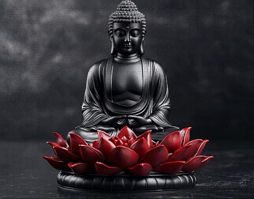 Puzzle 150 Teile, Puzzle Erwachsene, Buddha Puzzlematte, Indoor-Puzzlematte-Kreativspiel zur Entspannung von Erwachsenen und Erziehung Lotus-Plattform, Geschenke auf Ganzen X-1 Puzzle 150 Teile, Puzzle Erwachsene, Buddha Puzzlematte, Indoor-Puzzlematte-Kreativspiel zur Entspannung von Erwachsenen und Erziehung Lotus-Plattform, Geschenke auf Ganzen X-1 von Hanjunng