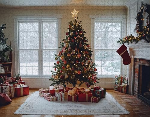 Puzzle 150 Teile, Puzzle Erwachsene, Geschenk Puzzlematte, Indoor-Puzzlematte-Kreativspiel zur Entspannung von Erwachsenen und Erziehung Weihnachtsbaum, Geschenke auf Ganzen X-3 Puzzle 150 Teile, Puzzle Erwachsene, Geschenk Puzzlematte, Indoor-Puzzlematte-Kreativspiel zur Entspannung von Erwachsenen und Erziehung Weihnachtsbaum, Geschenke auf Ganzen X-3 von Hanjunng