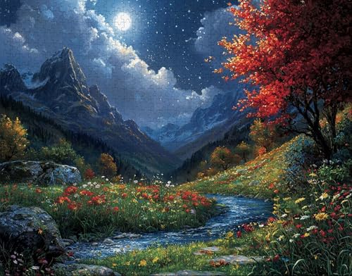 Puzzle 150 Teile, Puzzle Erwachsene, Mond Puzzlematte, Indoor-Puzzlematte-Kreativspiel zur Entspannung von Erwachsenen und Erziehung Wiese, Geschenke auf der Ganzen Welt W-7 Puzzle 150 Teile, Puzzle Erwachsene, Mond Puzzlematte, Indoor-Puzzlematte-Kreativspiel zur Entspannung von Erwachsenen und Erziehung Wiese, Geschenke auf der Ganzen Welt W-7 von Hanjunng