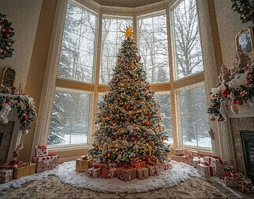 Puzzle 150 Teile, Puzzle Erwachsene, Weihnachtsbaum Puzzlematte, Indoor-Puzzlematte-Kreativspiel zur Entspannung von Erwachsenen und Erziehung Geschenk, Geschenke auf Ganzen F-6 Puzzle 150 Teile, Puzzle Erwachsene, Weihnachtsbaum Puzzlematte, Indoor-Puzzlematte-Kreativspiel zur Entspannung von Erwachsenen und Erziehung Geschenk, Geschenke auf Ganzen F-6 von Hanjunng