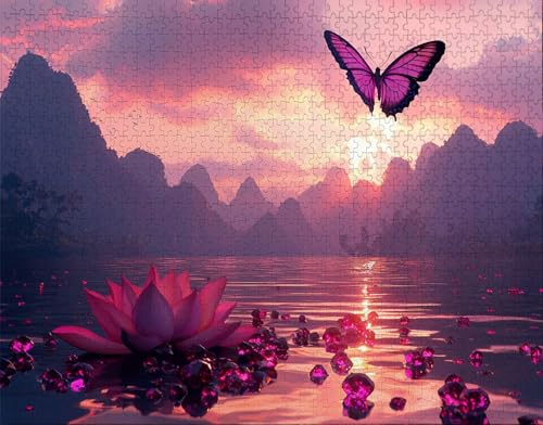 Puzzle 200 Teile, Puzzle Erwachsene, Lotus Puzzlematte, Indoor-Puzzlematte-Kreativspiel zur Entspannung von Erwachsenen und Erziehung Tier, Geschenke auf der Ganzen Welt J-9 Puzzle 200 Teile, Puzzle Erwachsene, Lotus Puzzlematte, Indoor-Puzzlematte-Kreativspiel zur Entspannung von Erwachsenen und Erziehung Tier, Geschenke auf der Ganzen Welt J-9 von Hanjunng