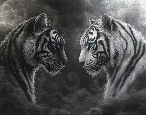 Puzzle 200 Teile, Puzzle Erwachsene, Weiß Puzzlematte, Indoor-Puzzlematte-Kreativspiel zur Entspannung von Erwachsenen und Erziehung Tiger, Geschenke auf der Ganzen Welt X-6 Puzzle 200 Teile, Puzzle Erwachsene, Weiß Puzzlematte, Indoor-Puzzlematte-Kreativspiel zur Entspannung von Erwachsenen und Erziehung Tiger, Geschenke auf der Ganzen Welt X-6 von Hanjunng
