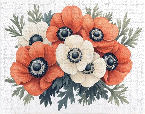 Puzzle 30 Teile, Puzzle Erwachsene, Blume Puzzlematte, Indoor-Puzzlematte-Kreativspiel zur Entspannung von Erwachsenen und Erziehung Anlage, Geschenke auf der Ganzen Welt N-9 Puzzle 30 Teile, Puzzle Erwachsene, Blume Puzzlematte, Indoor-Puzzlematte-Kreativspiel zur Entspannung von Erwachsenen und Erziehung Anlage, Geschenke auf der Ganzen Welt N-9 von Hanjunng
