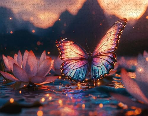 Puzzle 30 Teile, Puzzle Erwachsene, Schmetterling Puzzlematte, Indoor-Puzzlematte-Kreativspiel zur Entspannung von Erwachsenen und Erziehung Tier, Geschenke auf der Ganzen Welt W-6 Puzzle 30 Teile, Puzzle Erwachsene, Schmetterling Puzzlematte, Indoor-Puzzlematte-Kreativspiel zur Entspannung von Erwachsenen und Erziehung Tier, Geschenke auf der Ganzen Welt W-6 von Hanjunng
