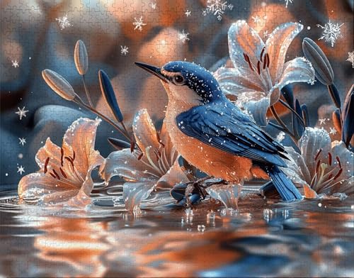 Puzzle 300 Teile Erwachsene Warmes Zuhause 38x26cm für Erwachsene Lernspiel Herausforderungsspielzeug 300 Teilige Puzzle Vogel, Lilie, Puzzlespiel-Geschenk E-3 Puzzle 300 Teile Erwachsene Warmes Zuhause 38x26cm für Erwachsene Lernspiel Herausforderungsspielzeug 300 Teilige Puzzle Vogel, Lilie, Puzzlespiel-Geschenk E-3 von Hanjunng