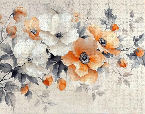 Puzzle 500 Teile, Puzzle Erwachsene, Blume Puzzlematte, Indoor-Puzzlematte-Kreativspiel zur Entspannung von Erwachsenen und Erziehung Farbe, Geschenke auf der Ganzen Welt V-4 Puzzle 500 Teile, Puzzle Erwachsene, Blume Puzzlematte, Indoor-Puzzlematte-Kreativspiel zur Entspannung von Erwachsenen und Erziehung Farbe, Geschenke auf der Ganzen Welt V-4 von Hanjunng