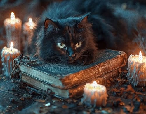 Puzzle 500 Teile, Puzzle Erwachsene, Katze Puzzlematte, Indoor-Puzzlematte-Kreativspiel zur Entspannung von Erwachsenen und Erziehung Kerze, Geschenke auf der Ganzen Welt Q-9 Puzzle 500 Teile, Puzzle Erwachsene, Katze Puzzlematte, Indoor-Puzzlematte-Kreativspiel zur Entspannung von Erwachsenen und Erziehung Kerze, Geschenke auf der Ganzen Welt Q-9 von Hanjunng