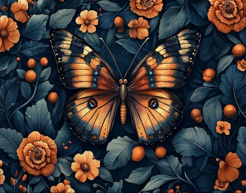 Puzzle 500 Teile, Puzzle Erwachsene, Schmetterling Puzzlematte, Indoor-Puzzlematte-Kreativspiel zur Entspannung von Erwachsenen und Erziehung Blume, Geschenke auf Ganzen Y-0 Puzzle 500 Teile, Puzzle Erwachsene, Schmetterling Puzzlematte, Indoor-Puzzlematte-Kreativspiel zur Entspannung von Erwachsenen und Erziehung Blume, Geschenke auf Ganzen Y-0 von Hanjunng