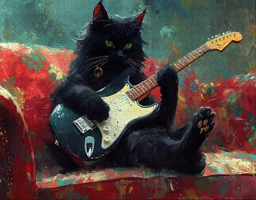 Puzzle 500 Teile, Puzzle Erwachsene, Tier Puzzlematte, Indoor-Puzzlematte-Kreativspiel zur Entspannung von Erwachsenen und Erziehung Katze, Geschenke auf der Ganzen Welt T-9 Puzzle 500 Teile, Puzzle Erwachsene, Tier Puzzlematte, Indoor-Puzzlematte-Kreativspiel zur Entspannung von Erwachsenen und Erziehung Katze, Geschenke auf der Ganzen Welt T-9 von Hanjunng