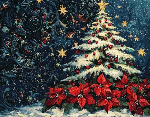 Puzzle 500 Teile, Puzzle Erwachsene, Weiß Puzzlematte, Indoor-Puzzlematte-Kreativspiel zur Entspannung von Erwachsenen und Erziehung Schnee, Geschenke auf der Ganzen Welt G-9 Puzzle 500 Teile, Puzzle Erwachsene, Weiß Puzzlematte, Indoor-Puzzlematte-Kreativspiel zur Entspannung von Erwachsenen und Erziehung Schnee, Geschenke auf der Ganzen Welt G-9 von Hanjunng