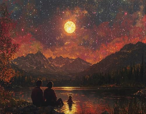 Puzzle 60 Teile Erwachsene Warmes Zuhause 40x28cm Puzzles für Erwachsene Lernspiel Herausforderungsspielzeug 60 Teilige Spiel Puzzlematte See, Berg Puzzlematte, Geschenke I-2 Puzzle 60 Teile Erwachsene Warmes Zuhause 40x28cm Puzzles für Erwachsene Lernspiel Herausforderungsspielzeug 60 Teilige Spiel Puzzlematte See, Berg Puzzlematte, Geschenke I-2 von Hanjunng