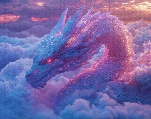 Puzzle 60 Teile Erwachsene Warmes Zuhause 40x28cm für Erwachsene Lernspiel Herausforderungsspielzeug 60 Teilige Puzzle Blau, Drachen, Puzzlespiel-Geschenk K-3 Puzzle 60 Teile Erwachsene Warmes Zuhause 40x28cm für Erwachsene Lernspiel Herausforderungsspielzeug 60 Teilige Puzzle Blau, Drachen, Puzzlespiel-Geschenk K-3 von Hanjunng