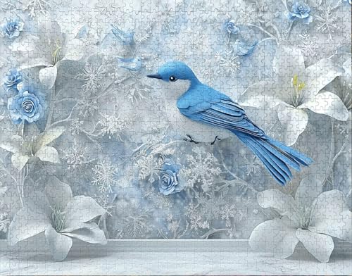 Puzzle 60 Teile Erwachsene Warmes Zuhause 40x28cm für Erwachsene Lernspiel Herausforderungsspielzeug 60 Teilige Puzzle Blau, Vogel, Puzzlespiel-Geschenk M-6 Puzzle 60 Teile Erwachsene Warmes Zuhause 40x28cm für Erwachsene Lernspiel Herausforderungsspielzeug 60 Teilige Puzzle Blau, Vogel, Puzzlespiel-Geschenk M-6 von Hanjunng