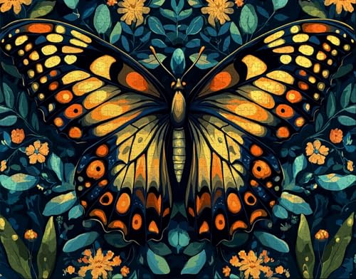 Puzzle 80 Teile Erwachsene Warmes Zuhause 15x10cm Puzzles für Erwachsene Lernspiel Herausforderungsspielzeug 80 Teilige Spiel Puzzlematte Blume, Schmetterling Puzzlematte, Geschenk H-8 Puzzle 80 Teile Erwachsene Warmes Zuhause 15x10cm Puzzles für Erwachsene Lernspiel Herausforderungsspielzeug 80 Teilige Spiel Puzzlematte Blume, Schmetterling Puzzlematte, Geschenk H-8 von Hanjunng