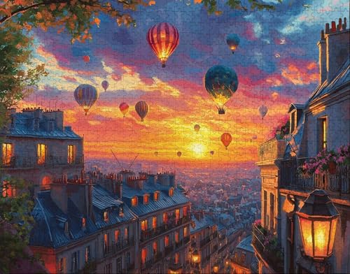 Puzzle 80 Teile Erwachsene Zuhause 15x10cm Puzzles für Erwachsene Lernspiel Herausforderungsspielzeug 80 Teilige Puzzlematte Sonnenaufgang, HeißLuftballon Puzzlematte, Gift T-1 Puzzle 80 Teile Erwachsene Zuhause 15x10cm Puzzles für Erwachsene Lernspiel Herausforderungsspielzeug 80 Teilige Puzzlematte Sonnenaufgang, HeißLuftballon Puzzlematte, Gift T-1 von Hanjunng
