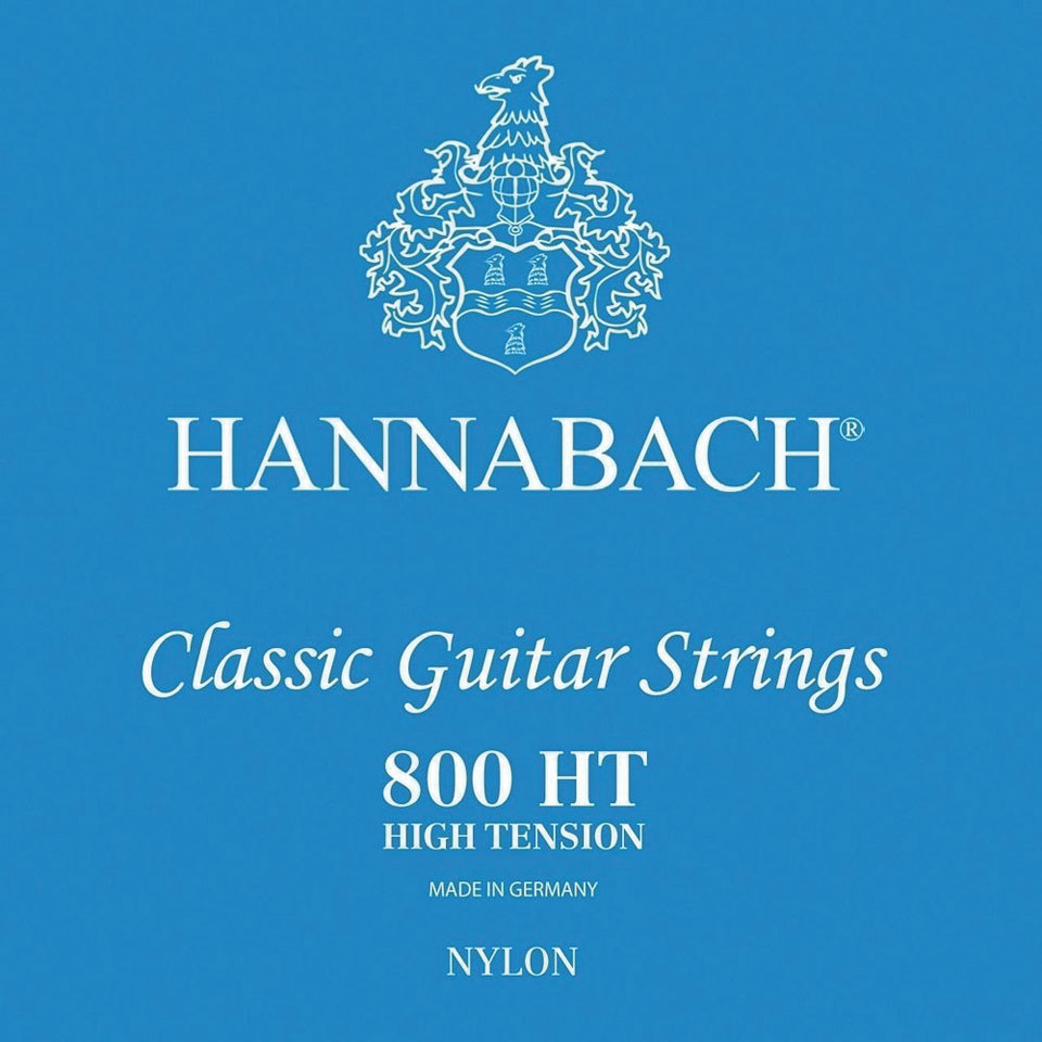 Hannabach 800 HT Blue Saiten Konzertgitarre von Hannabach
