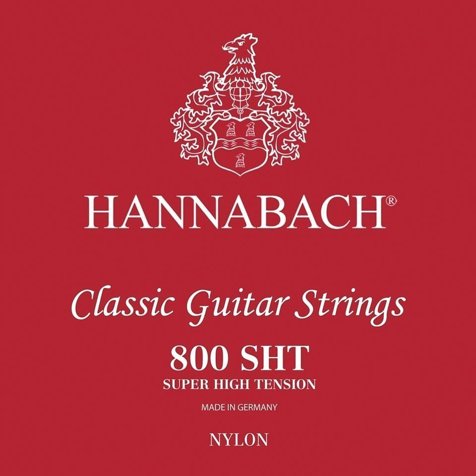 Hannabach 800 SHT Red Saiten Konzertgitarre von Hannabach