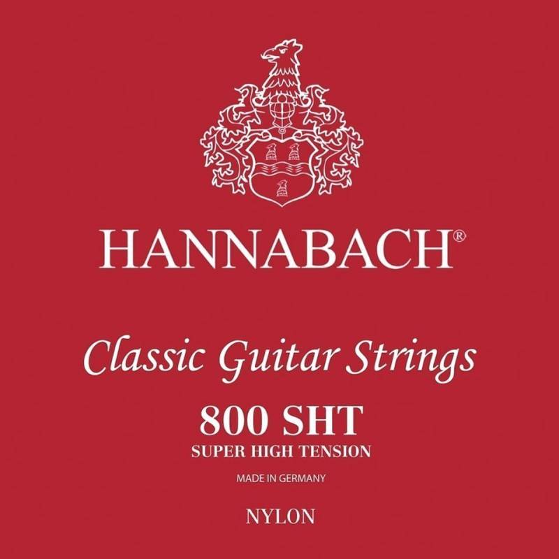 Hannabach 800 SHT Red Saiten Konzertgitarre von Hannabach