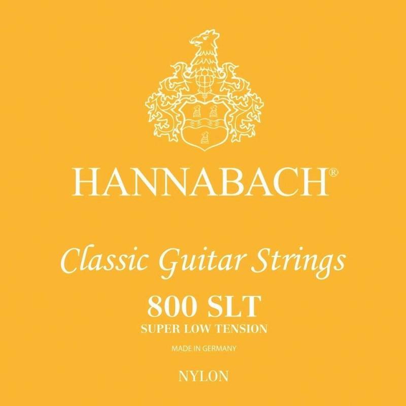 Hannabach 800 SLT Yellow Saiten Konzertgitarre von Hannabach