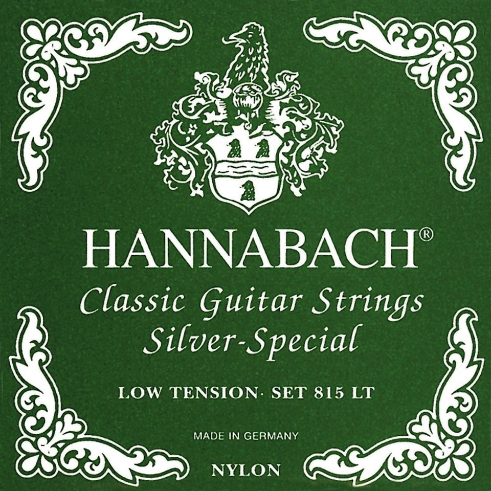 Hannabach 815 LT Silver Special Green Saiten Konzertgitarre von Hannabach