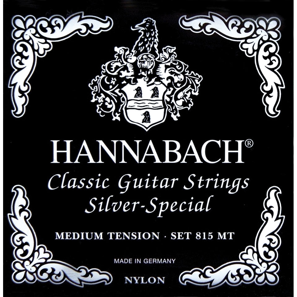 Hannabach 815 MT Silver Special Black Saiten Konzertgitarre Hannabach 815 MT Silver Special Black Saiten Konzertgitarre von Hannabach