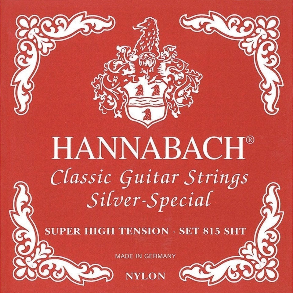 Hannabach 815 SHT Silver Special Red Saiten Konzertgitarre Hannabach 815 SHT Silver Special Red Saiten Konzertgitarre von Hannabach